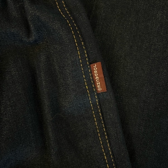 JORDACHE American Vintage 80’s High Elastic Waist Dark Wash Mom JeansSize 32 - Picture 7 of 10